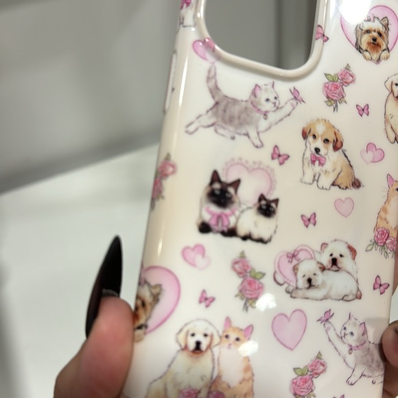 VELVET CAVIAR CUTE PUPPIES AND KITTENS CASE FOR iPhone 13 PRO MAX - Picture 4 of 6